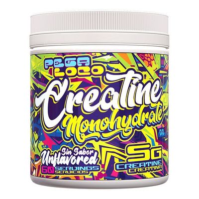 Creatina monohidratada 300gr - 60 servicios - Pegaloco