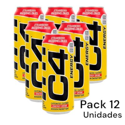 pack 12 energeticas c4 473ml  c/u cellucor - Strawberry watermelon