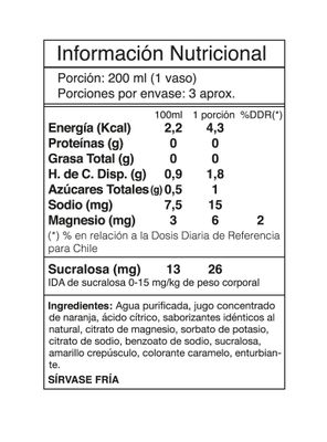 Imagen 2 del producto AGUA DE FRUTAS + COLAGENO 55OCC NARANJA PLATANO - I LIKE