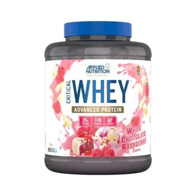 PROTEINA CRITICAL WHEY 2KG 67 SERVICIOS WHITE CHOCOLATE RASPBERRY - APPLIED NUTRITION