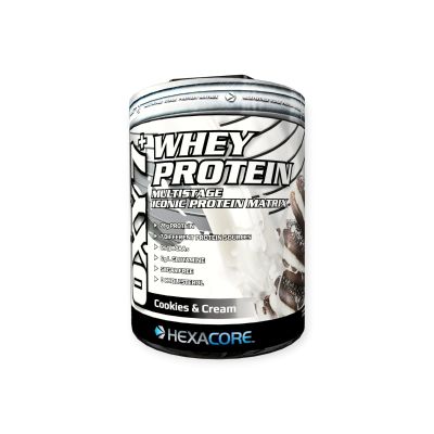 Imagen 1 del producto PROTEINA OXY 7 WHEY PROTEIN 5LBS 67 SV COOKIES - HEXACORE