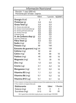 Imagen 2 del producto SUERO ENERGY 8 IONES + CAFEINA 630ML BLUE RAZZ -  I LIKE