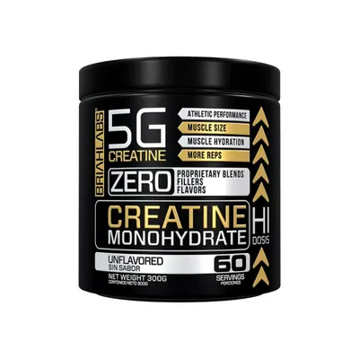 Creatina Monohidratada 300gr 60 Servicios - Briahlabs