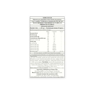 Imagen 2 del producto SKINNY PROTEINA 450G 22 SERVICIOS CHOCOLATE BELGA - EASY BODY