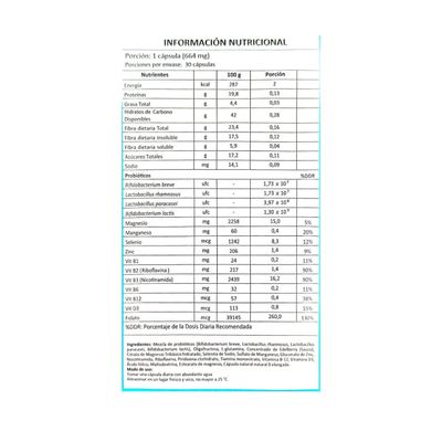 Imagen 2 del producto MULTIVITAMINICO PROBIPLUS ADULTO 30 CAPSULAS - DIAVITAL