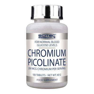 Picolonate de chromo 100 tabletas Scitec Nutrition