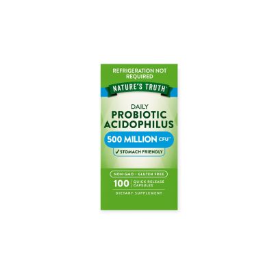 PROBIOTICO ACIDOPHILUS 100 CPS - NATURE´S TRUTH