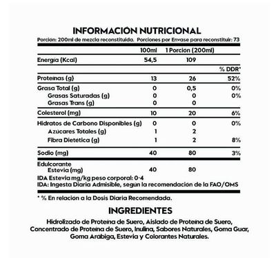 Imagen 2 del producto PROTEINA WHEY DELICIOSA TORTA 3 LECHES + CREATINA 40 SV NARANJA