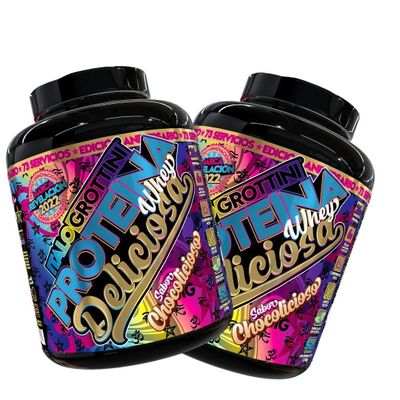 Imagen 1 del producto PACK 2 PROTEINAS WHEY 5LB CHOCOLICIOSO