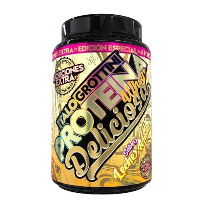 PROTEÍNA WHEY DELICIOSA 2.6 LIBRAS 37 SV LECHE ASADA - ITALO GROTTINI