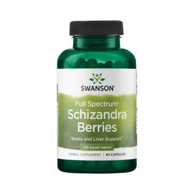 Imagen 1 del producto SCHIZANDRA BERRIES 525MG 90 C PSULAS SWANSON