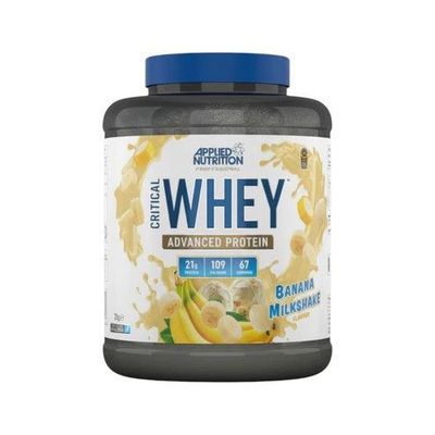 PROTEINA CRITICAL WHEY 2KG 67 SERVICIOS BANANA MILKSHAKE - APPLIED NUTRITION