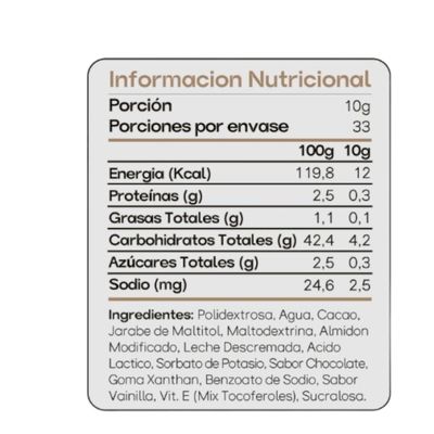 Imagen 2 del producto SAUCE 330G – CHEF PROTEIN CHOCOLATE 