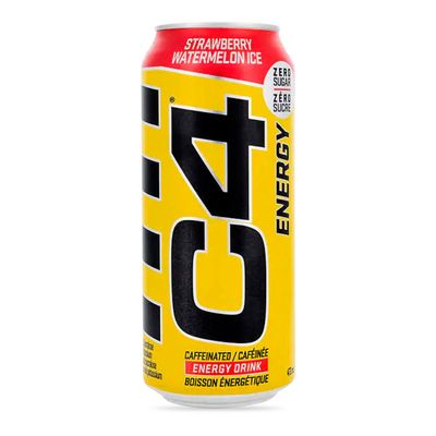 Energetica c4 473ml c/u cellucor - Strawberry watermelon