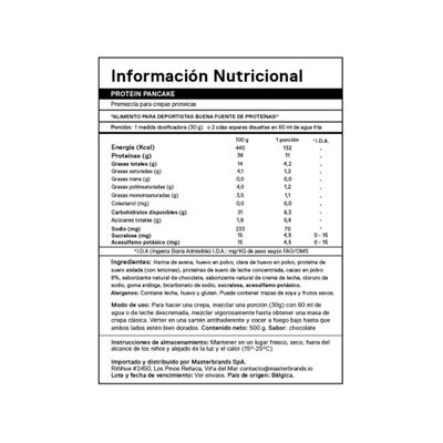 Imagen 2 del producto PROTEIN PANCAKE 500GR - QNT