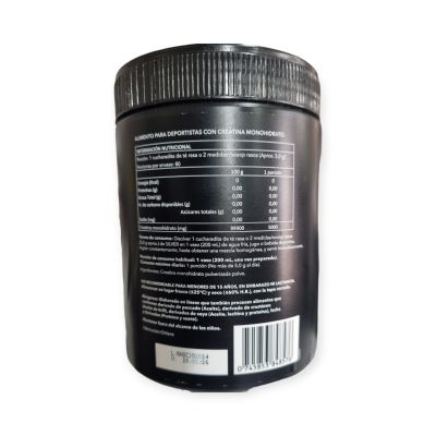 Imagen 2 del producto CREATINA MONOHIDRATADA SILVER 300GR 60 SV - RH45