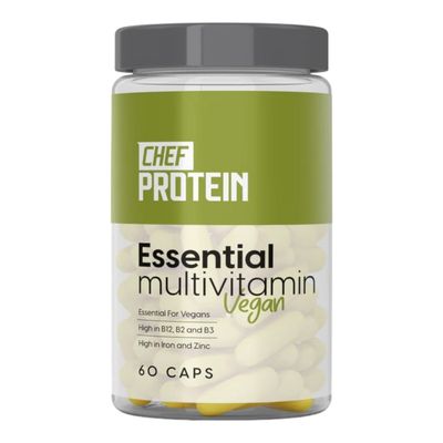 MULTIVITAMINICO ESSENTIAL VEGAN 60CAP CHEF PROTEIN