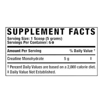 Imagen 2 del producto CREATINA CREA PRO MONOHIDRATADA - 250 GR - 50 SERV