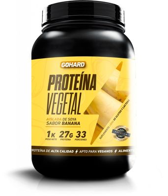 PROTEÍNA VEGETAL - 33 Servicios - GOHARD- BANANA