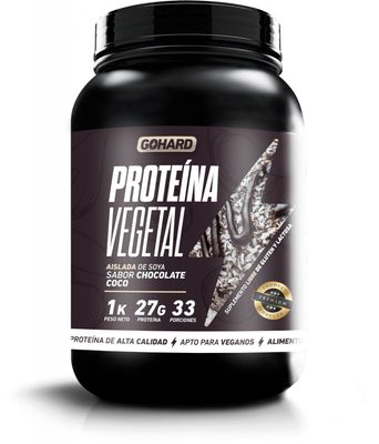 Imagen 1 del producto PROTEÍNA VEGETAL - 33 SERVICIOS - GOHARD CHOCOLATE COCO