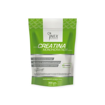 CREATINA MONOHIDRATADA 300GR INEX NUTRITION (BY RIVAFIT)