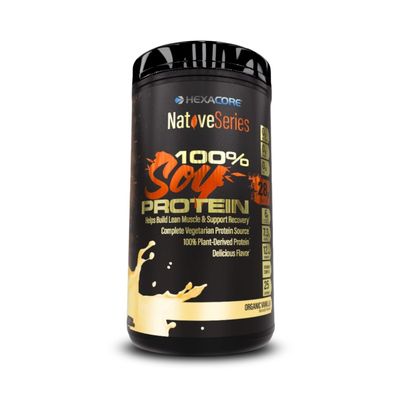 Imagen 1 del producto PROTEINA 100% SOY PROTEIN 2LBS 25 SV VAINILLA - HEXACORE