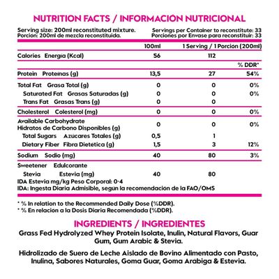 Imagen 2 del producto Proteína Hidrolizada 2,3 LB Pie limón + Creatina Monohidrato 300gr