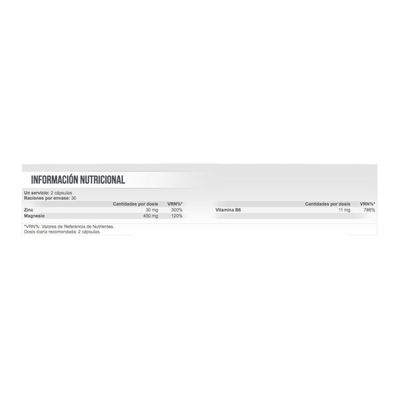 Imagen 2 del producto ZMB6 60 capsulas - Scitec