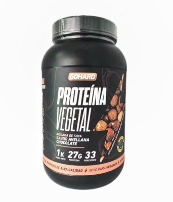 PROTEÍNA VEGETAL - 33 Servicios - GOHARD -Avellana Chocolate