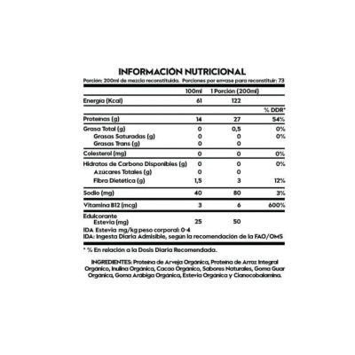 Imagen 2 del producto PROTEINA VEGANA 5.2LIBRAS 73SV GALLETA LECHE CONDENSADA - ITALO GROTTINI