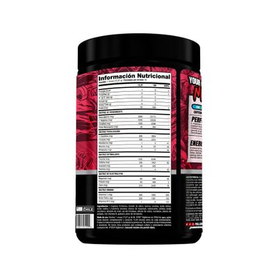 Imagen 2 del producto PRE ENTRENO HYDE NIGHTMARE 30 SERVICIOS - PROSUPPS