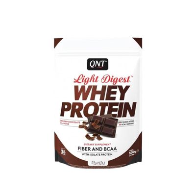 PROTEINA WHEY LIGHT DIGESTY CHOCOLATE BELGA 500GR - QNT