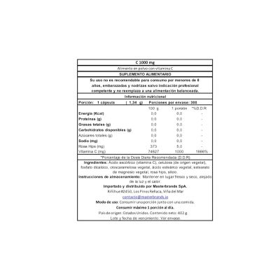 Imagen 2 del producto VITAMINA C 1000MG 300 CAPS - NATURE'S TRUTH