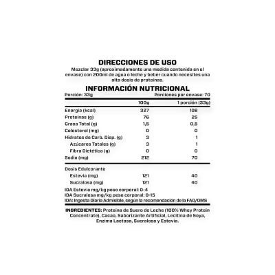 Imagen 2 del producto PROTEINA 100% WHEY PROTEIN 5LBS STRAWBERRY - BRIAHLABS