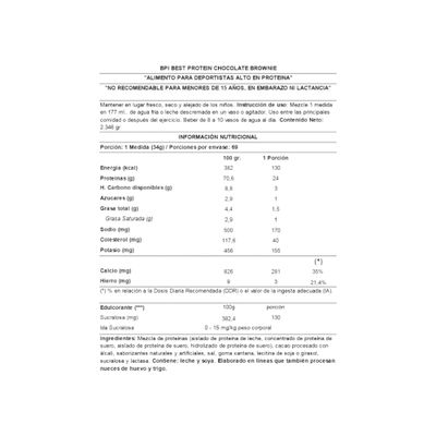 Imagen 2 del producto PROTEINA BEST PROTEIN 5LB - BPI SPORT