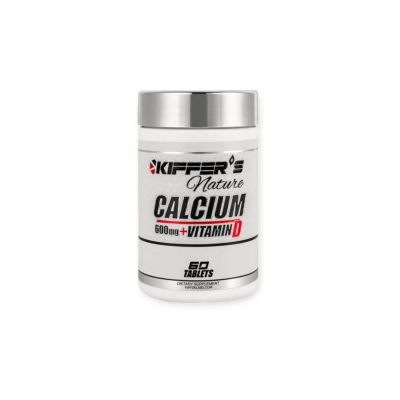CALCIO 600MG + VITAMINA D 60 TABLETAS - KIFFER
