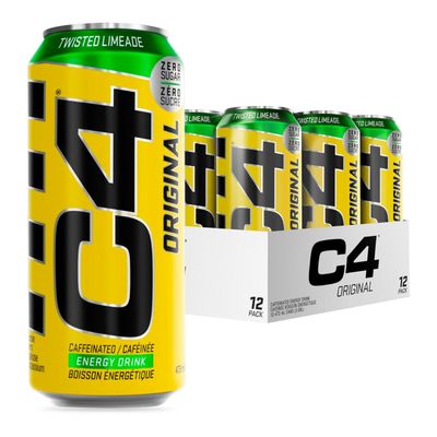 Imagen 1 del producto pack 6 energeticas c4 473ml  c/u cellucor - Twisted limeade