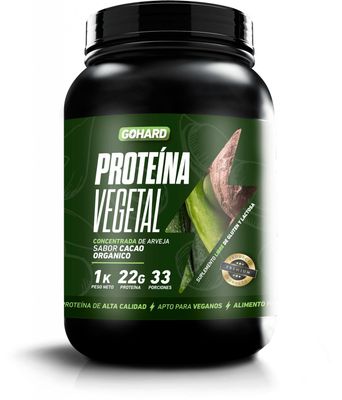 PROTEÍNA VEGETAL - 33 Servicios - GOHARD CACAO ORGANICO