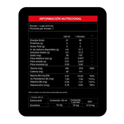 Imagen 2 del producto PACK 12 ENERGETICAS STRIKE ONE ENERGY DRINK DRAGON BALL STRIKEONE