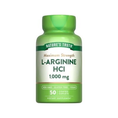 L-ARGININA HCL 50 COMPRIMIDOS 1000MG - NATURE'S TRUTH