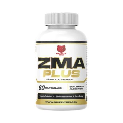 Imagen 1 del producto ZMA PLUS 60 CAPSULAS - GRIZZLY BEAR