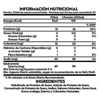 Imagen 2 del producto Proteina Whey Deliciosa 2.3 lb Vainilla + Glutamina 432g 80Sv