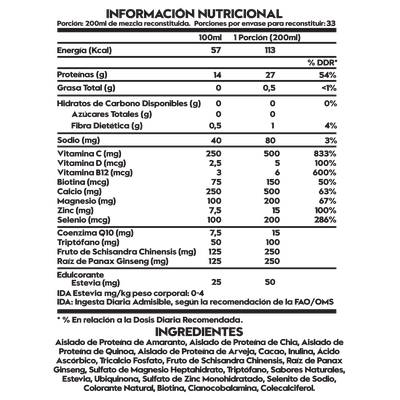 Imagen 2 del producto Proteina para ella Galletas y colageno 360g - Italo Grotinni