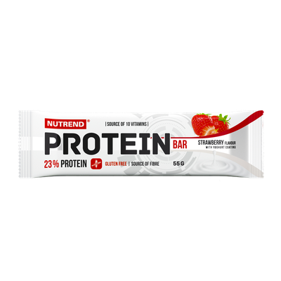 Imagen 2 del producto PROTEIN BAR 55G BOX 24 UND STRAMBERRY - NUTREND