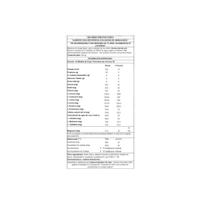 Imagen 2 del producto AMINO STIM 285GR 60 SERVICIOS - USN