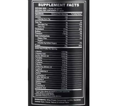 Imagen 2 del producto PROTEINA 100% WHEY PERFOMANCE - KIFFER - 5 LIBRAS-BANANA