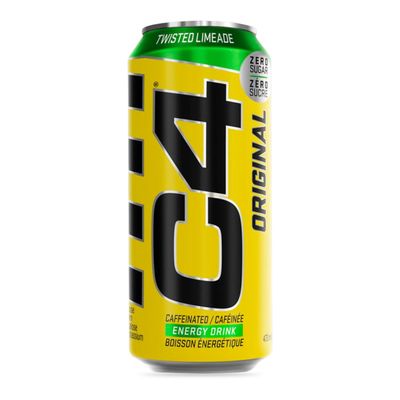 Energetica c4 473ml c/u cellucor - Twisted limeade