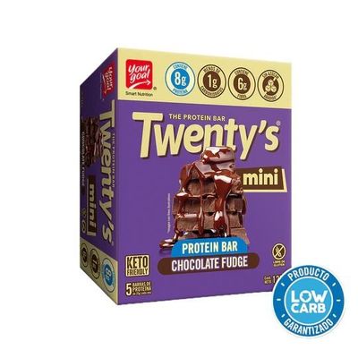 Box 5 Barritas Twenty's Mini Chocolate Fudge - Your Goal