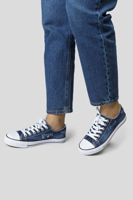 Zapatilla Mujer Azul Joyce Heriel