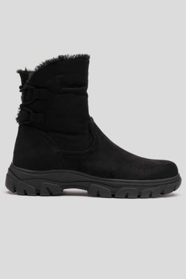 Bota Mujer Negro Aventura Thunder Blue